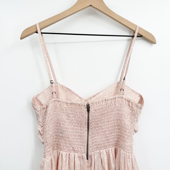 NEW Roxy Junior's Fit and Flare A-Line Print Dress Pink Size XL (13) - Picture 5 of 10